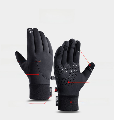 Guantes De Ciclismo De Forro Polar De Invierno Para Hombre Y