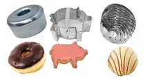 Comprar Cortador Marcador Conchas Puerquitos Y Donas 3 Pzs Panadería