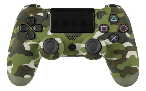 Controle joystick sem fio Genérica Camuflado Wireless verde