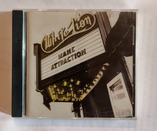 White Lion Mane Attraction Cd Usa Primera Ed Impecable