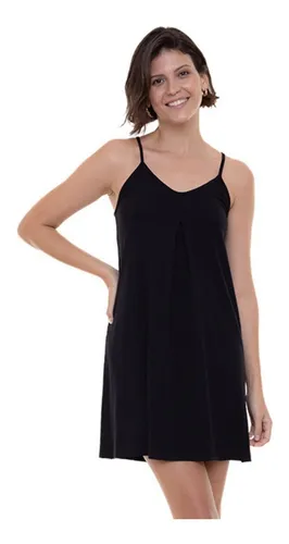 Vestido de alcinha preto sales