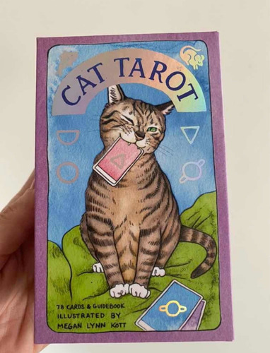 Cat Tarot Megan Lynn Kott Original Chronicle Books Stock Loc
