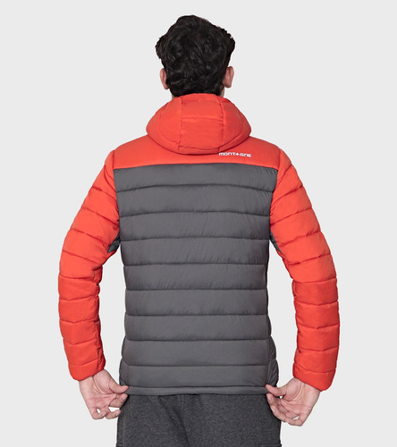 Campera Montagne Hombre Argon Con Capucha Térmica Inflable