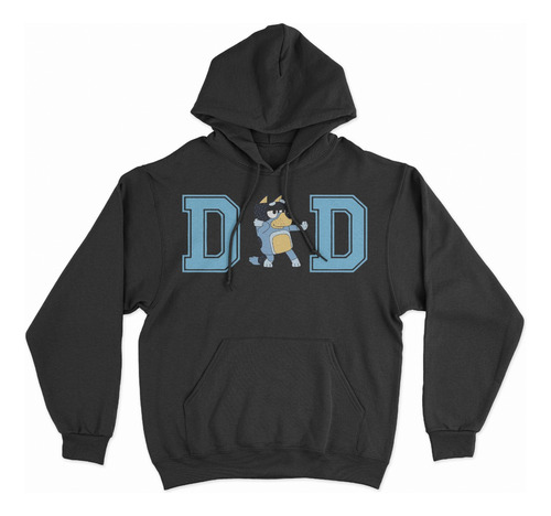 Buzo Hoodie Con Capucha Para Adulto De Bluey Dad