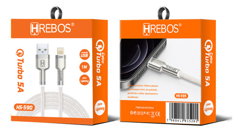 Cabo Carregador Turbo Para iPhone 11 12 13 14 Pro Carplay