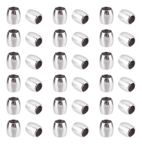 Unicraftale 100pcs De 6 Mm Patrón De Barril Espaciador De De
