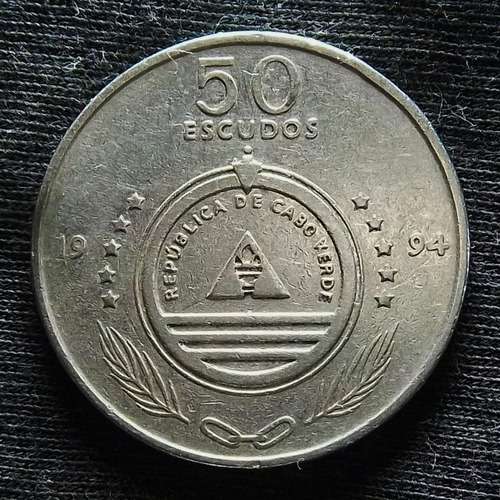 Cabo Verde 50 Escudos 1994 Exc Km 44 Planta De Macelina