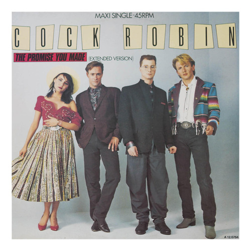 Cock Robin - The Promise You Made 12  Maxi Single Vinilo Usa