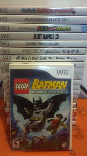 Juego Para Nintendo Wii Lego Batman Wiiu Mario Luigi Yoshi