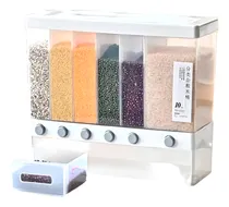 Comprar Expendedor De Cereal 10kg Blanco Y+regalo Ligas Para Peinar