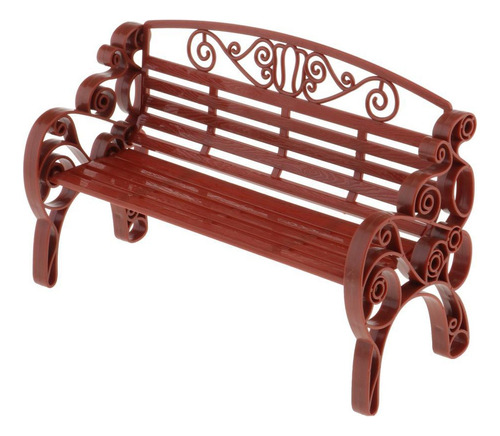 Escala 1/6 Park Street Bench Chair Settee Colecciones Modelo