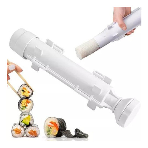 Molde Roller Sushi Roll Hacer Carne Arroz Kit Sushi 