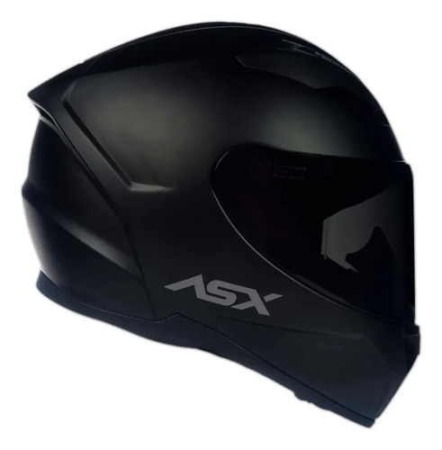Capacete para moto integral ASX City Preto fosco tamanho 58 M
