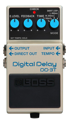 Pedal De Efecto Para Guitarra Boss Dd3t Delay Prm