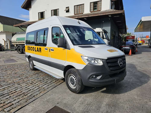 Sprinter Van 417 24 Lugares Doc Onibus Escolar Teto Alto