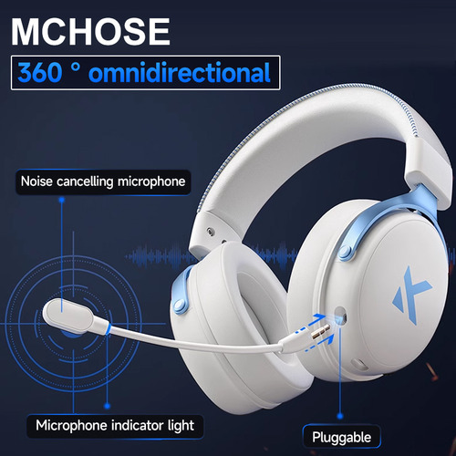 Auriculares Inalámbricos Para Juegos Mchose V9 Pro Con Tres