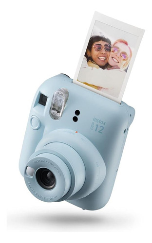 Fujifilm Cámara Instax Mini 12 Azul Pastel
