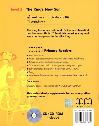 The King's New Suit + Audio Cd - Primary Readers Level 2