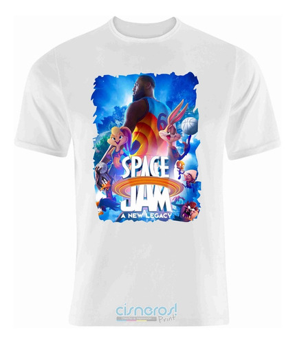 Playera Space Jam Personajes 