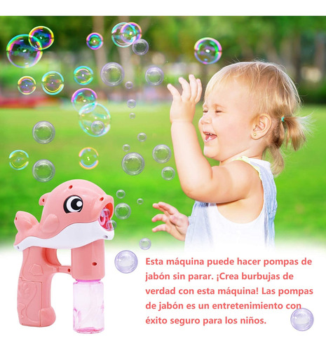 Máquina De Burbujas Para Niños, Pistolas De Burbujas