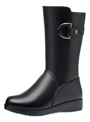 Botas Negras Largas Mujer Botas Para Mujer Bota De Nieve Muj