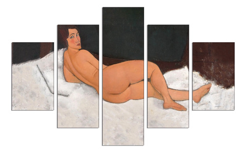 Set De 5 Cuadros Un Desnudo 114x185cm