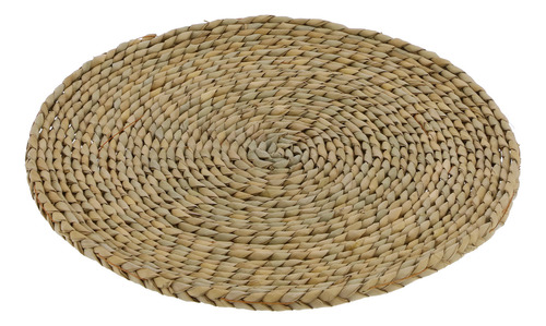 Cojín Redondo De Paja Para Puf, Tatami