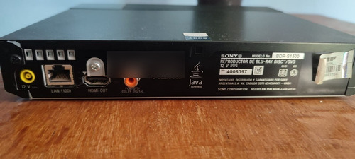 Imagen 2 de 7 de Blu Ray Sony Bdp-s1500