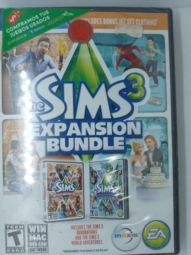 The Sims 3 Expanxion Bundle Pc (nv)