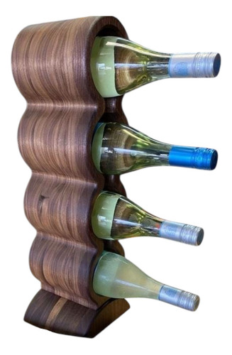 Soporte De Madera Para Vinos, Estante Para Botellas De Vino