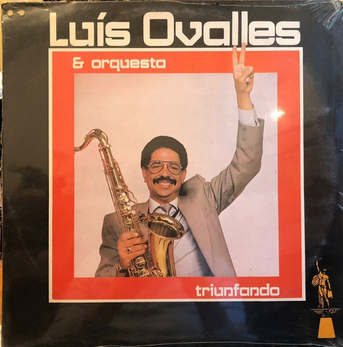 Disco Lp - Luís Ovalles & Orquesta / Triunfando. Album (1984