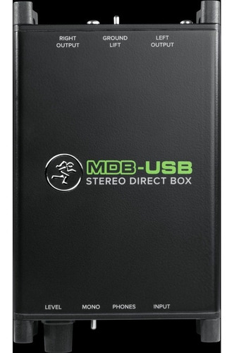 Caja Directa Activa Stereo Usb Mackie Mdb-usb