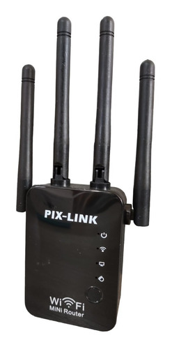 Router Amplificador Señal Wifi 4 Antena Repetidor Rompemuros