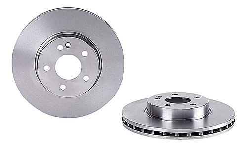 2 Discos Ventilados Del Mercedes-benz V250 17/19 Brembo