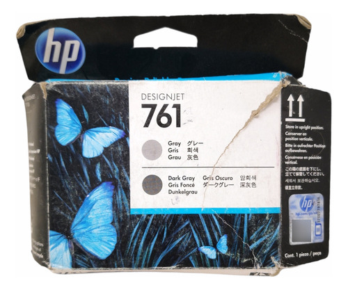 Cartucho De Impresión Designjet Hp 761 Gris Oscuro