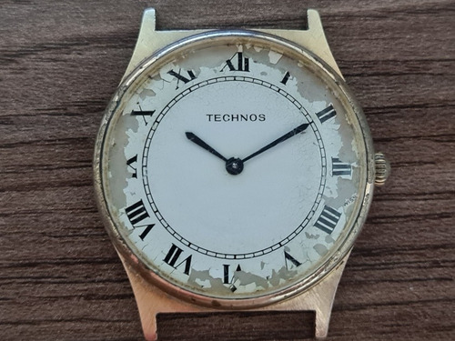 Technos À Corda Antigo Para Aproveitamento De Peças 0735