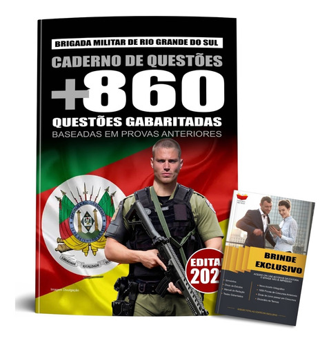 Concurso Caderno De Questões Brigada Militar Rs Apostila