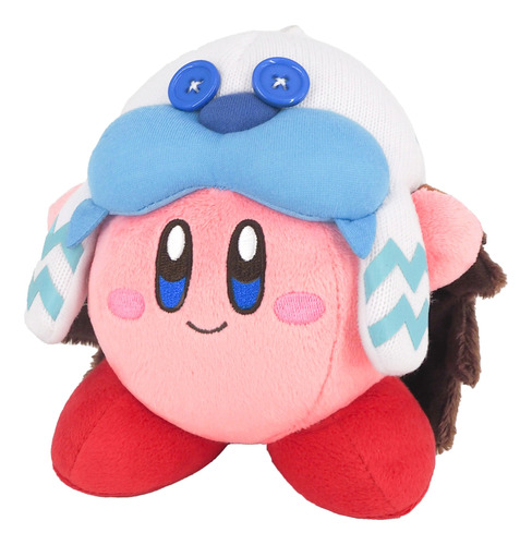 Kirby And The Forgotten Land Peluche Frosty Ice Kirby 15cm