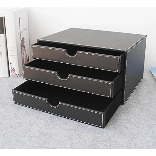 Organizador De Documentos, Archivador De 3 Cajones, Caj...