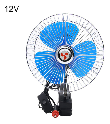 Ventilador De Refrigeración Salm 12/24v Mini Coche De Verano