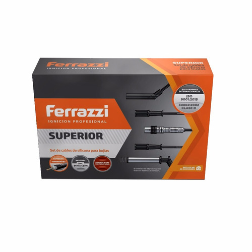 Cable Bujia Ferrazzi Peugeot 405 1.8 8v Glii/style 92/03 Neg