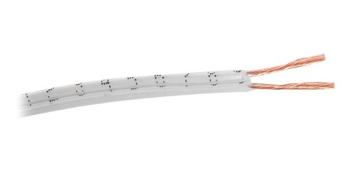 Bobina 305 Metros De Cable Pot, 2 X 18 Awg; Tipo Cl2 Blanco