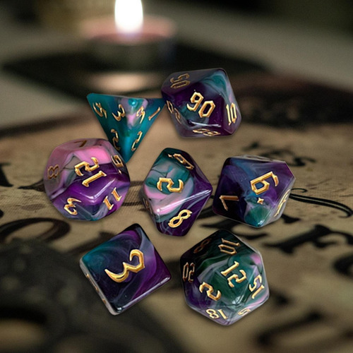 4 Juego De Dados Poliédricos Juegos De Mesa Juegos De H