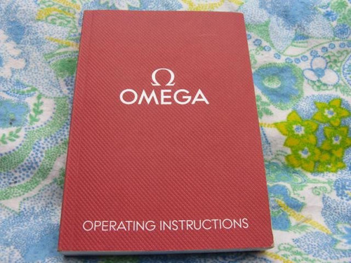 Intihuatana: Manual Catalogo De Reloj, Omega Cj1