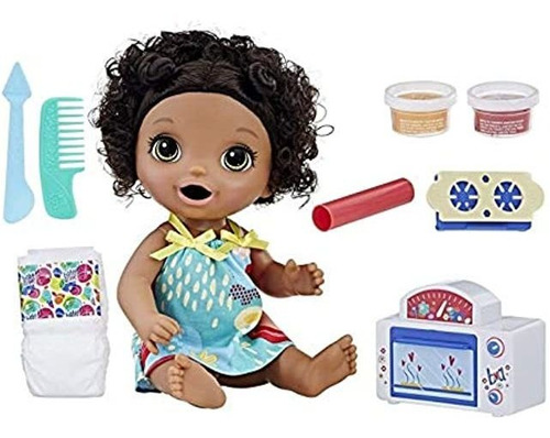 Baby Alive Snackin Baby Aa - Muñeca Para Niñas