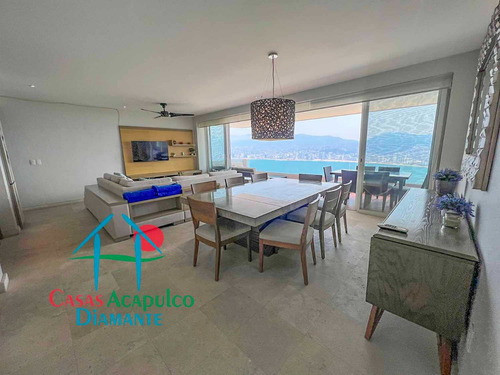Cad Brisas Diamante T6 189. Dos Terrazas Y Vista Espectacular A La Bahía De Acapulco