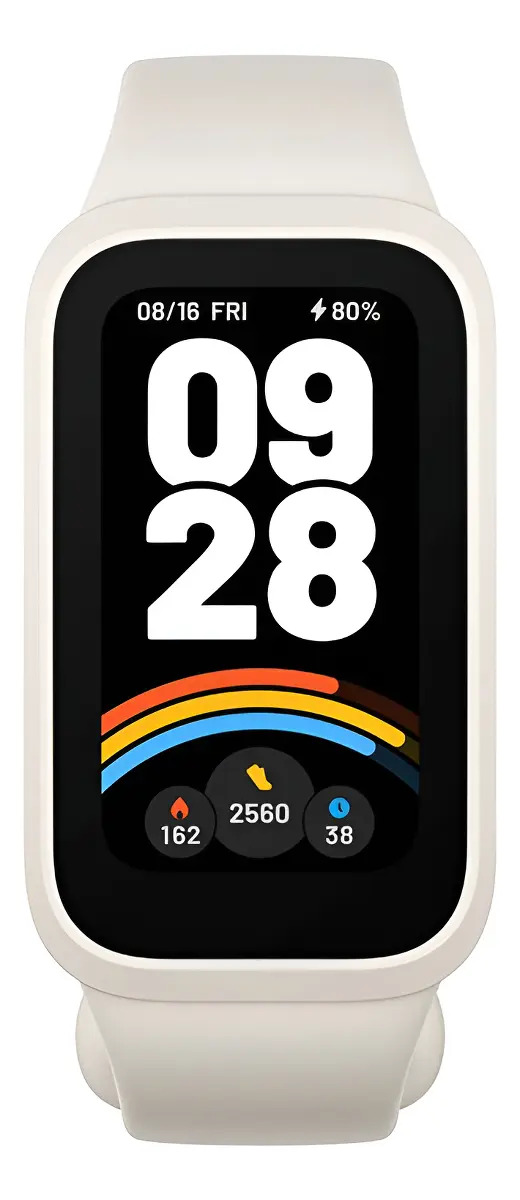 Pulseira Inteligente Xiaomi Smart Band 9 Active, Bege