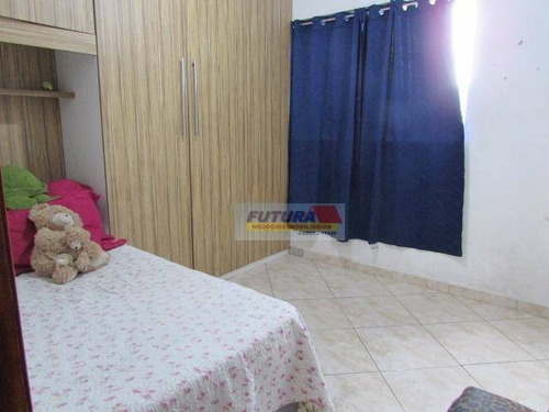 Sobrado Com 3 Dormitórios À Venda, 138 M² Por R$ 585.000,00 - Centro - São Vicente/sp - So0343
