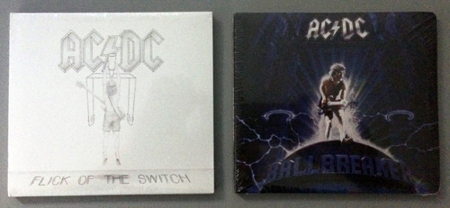 Cd Ac/dc: Flick Of The Switch / Ballbreaker (novos Lacrados)