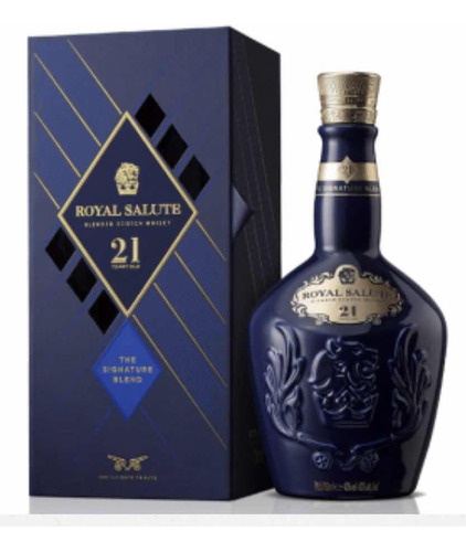 Whisky  Chivas Royal Salute 21 Anos Azul 700 Ml
